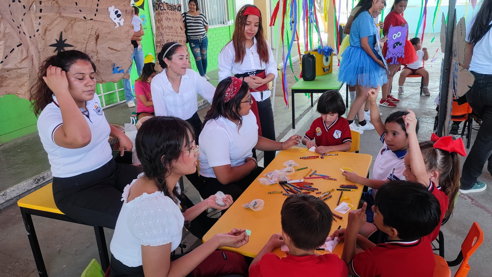 Feria de emociones con docentes